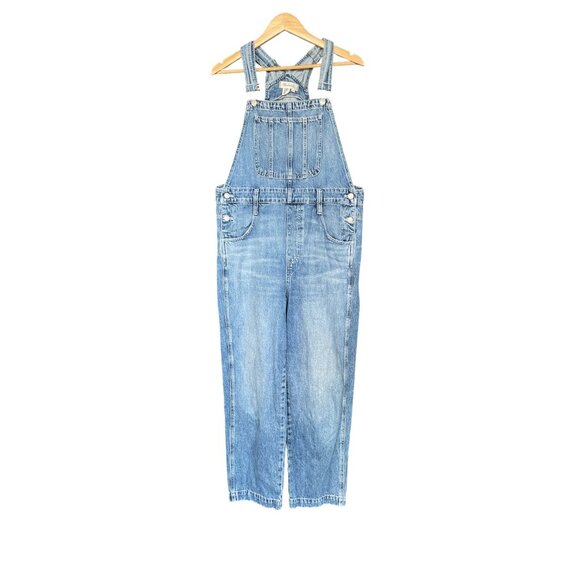 Madewell Light Wash Denim Overalls – Women’s Size L - Picture 4 of 12